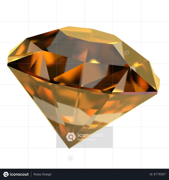 Diamant  3D Icon