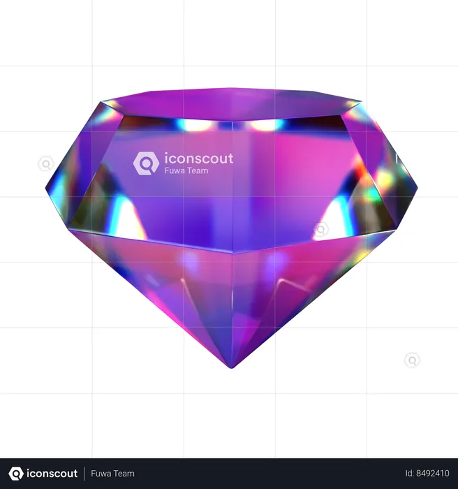 Diamant  3D Icon