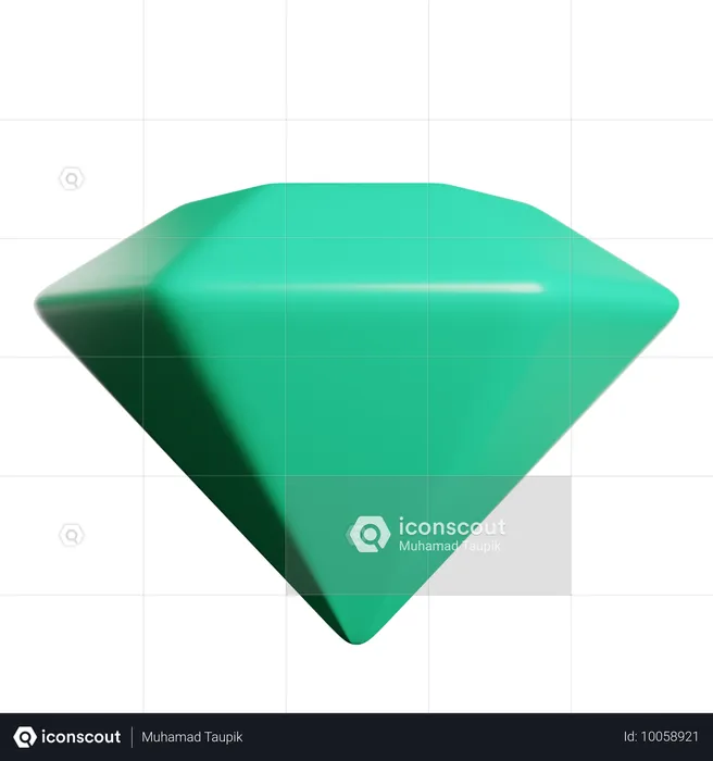 Diamant  3D Icon