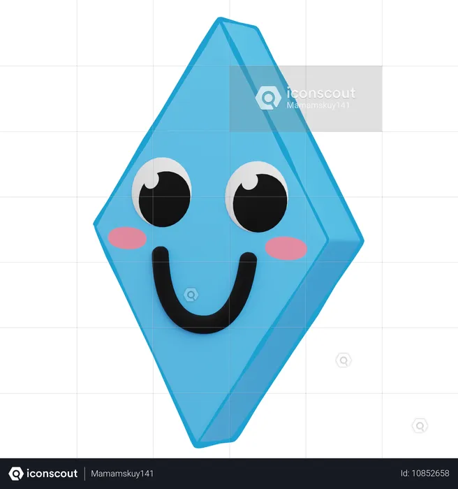 Diamant  3D Icon