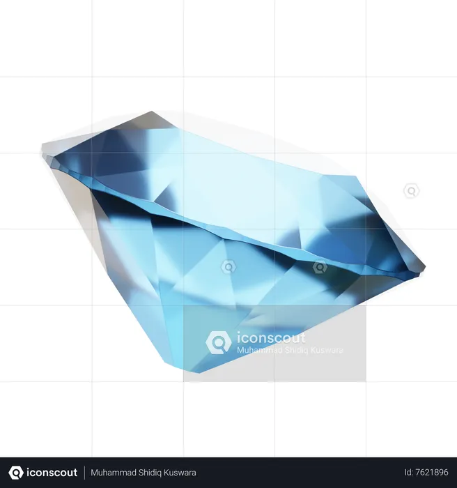 Diamant  3D Icon