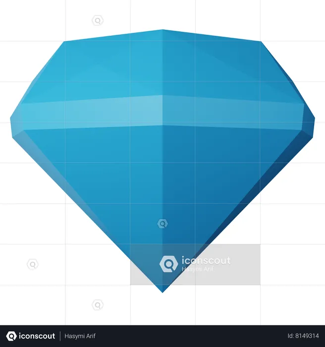 Diamante  3D Icon