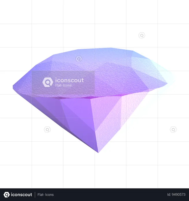 Diamante  3D Icon