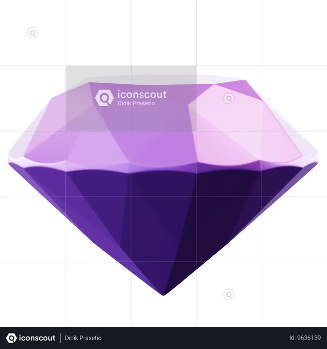 Diamante  3D Icon