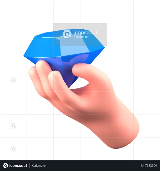 Diamond  3D Icon