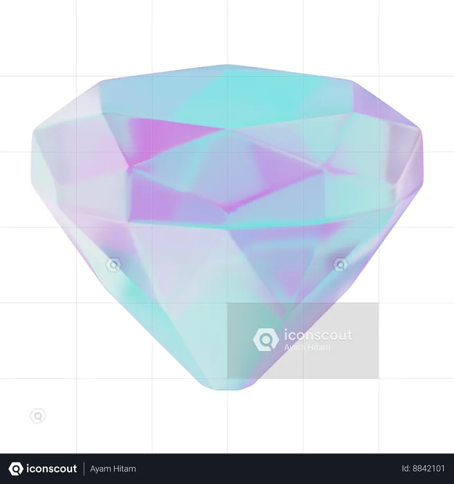 Diamond  3D Icon