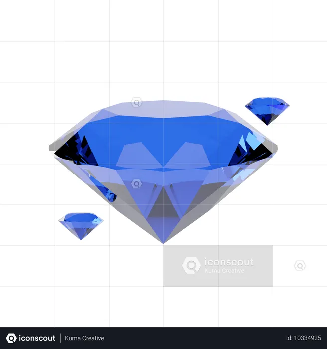 Diamond  3D Icon