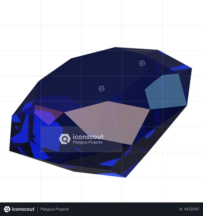 Diamond  3D Illustration