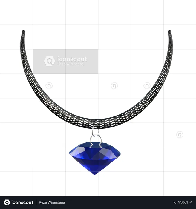 Diamond Necklace  3D Icon