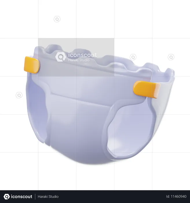 기저귀  3D Icon