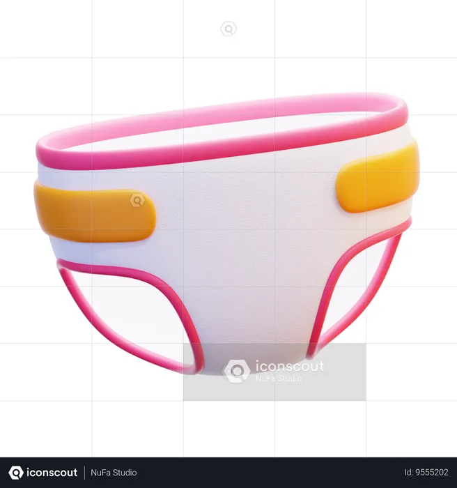 DIAPER  3D Icon