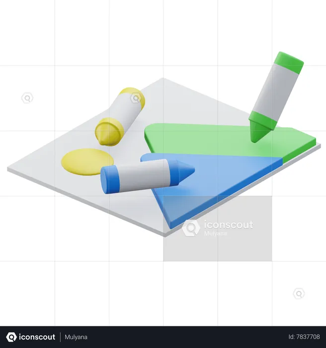 Dibujo  3D Icon