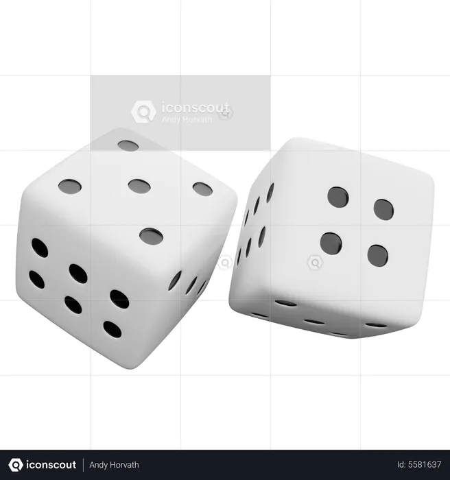 Dice  3D Icon