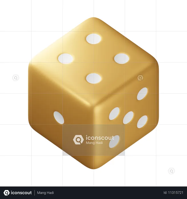 Dice  3D Icon