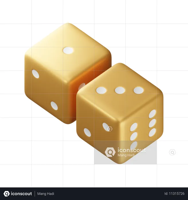 Dice  3D Icon