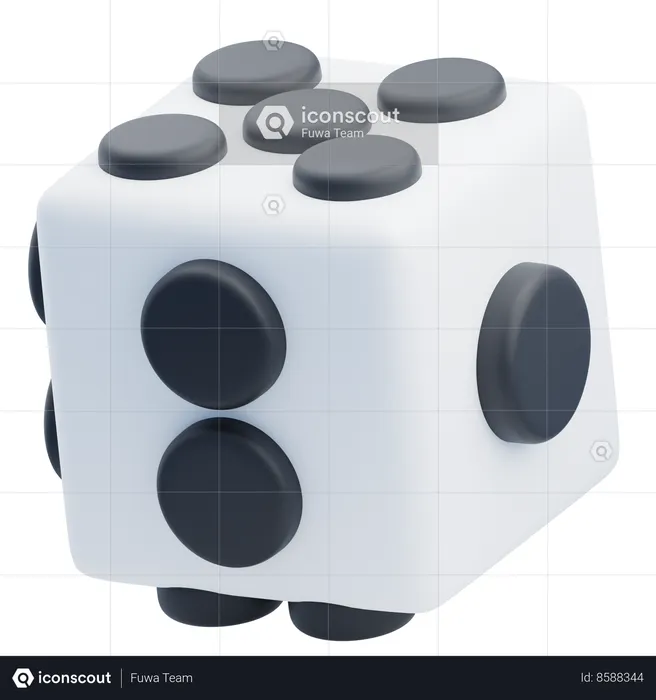 Dice  3D Icon