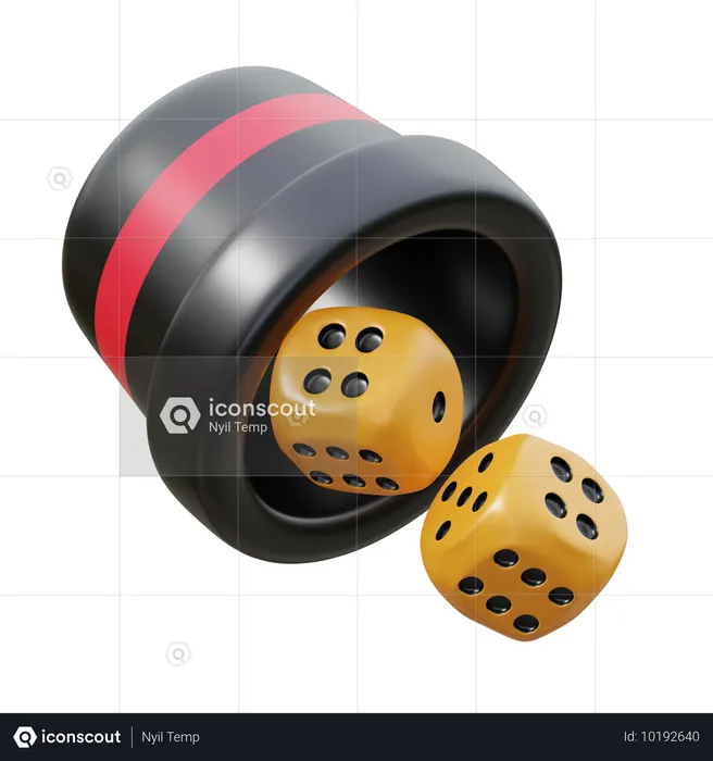 Dice Trick  3D Icon