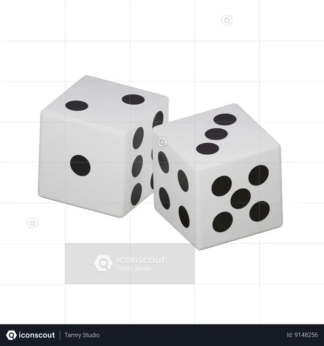 Dices  3D Icon