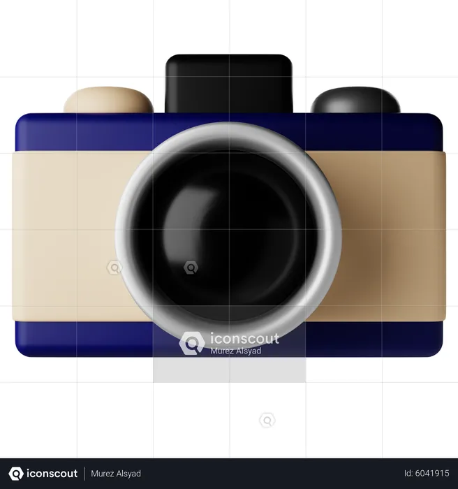 Digital Camera  3D Icon