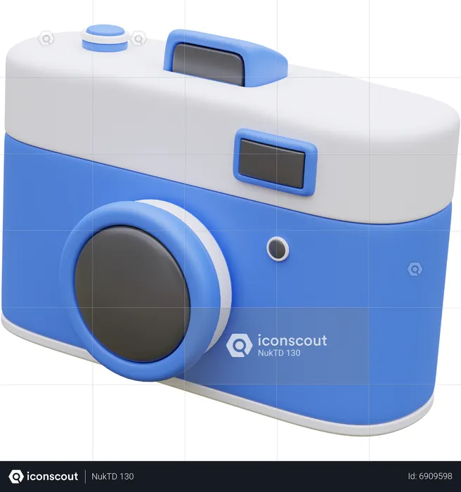 Digital Camera  3D Icon