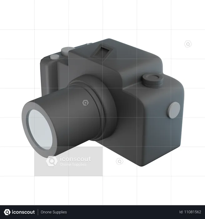 Digital Camera  3D Icon