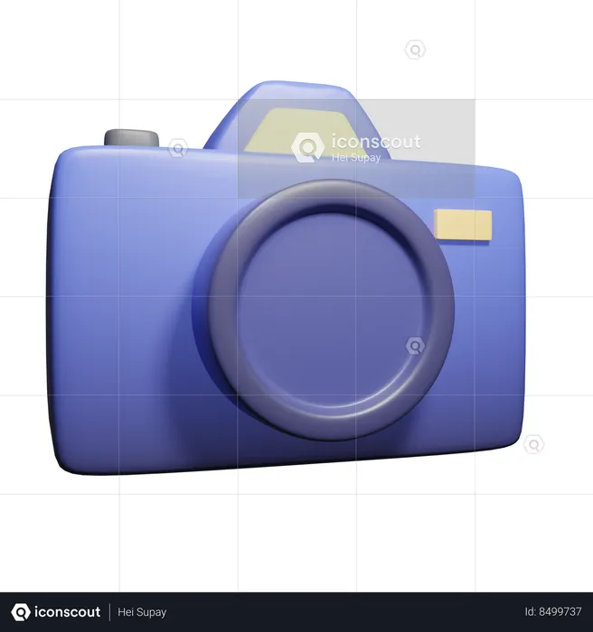 Digital Camera  3D Icon