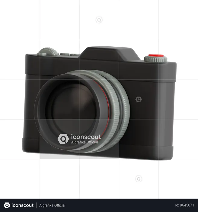 Digital Camera  3D Icon