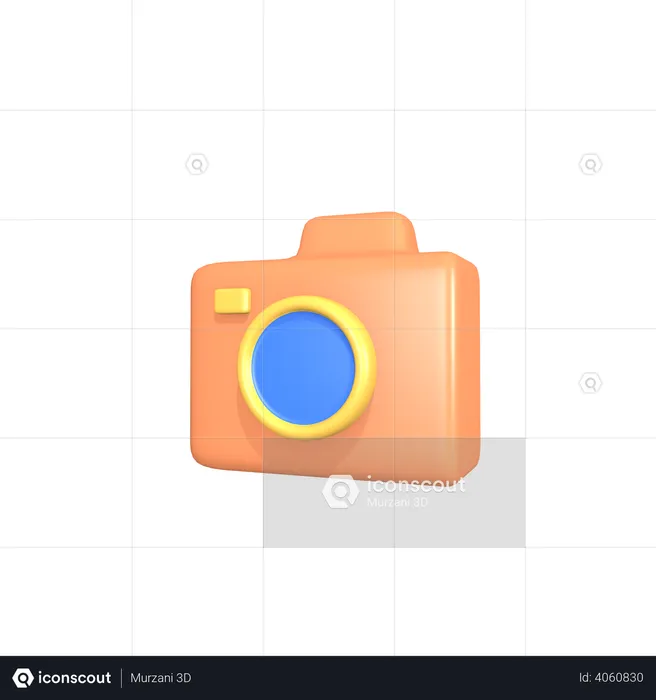 Digital Camera  3D Illustration