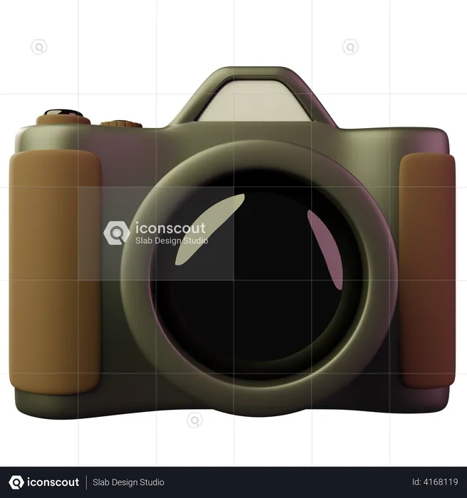 Digital Camera  3D Illustration