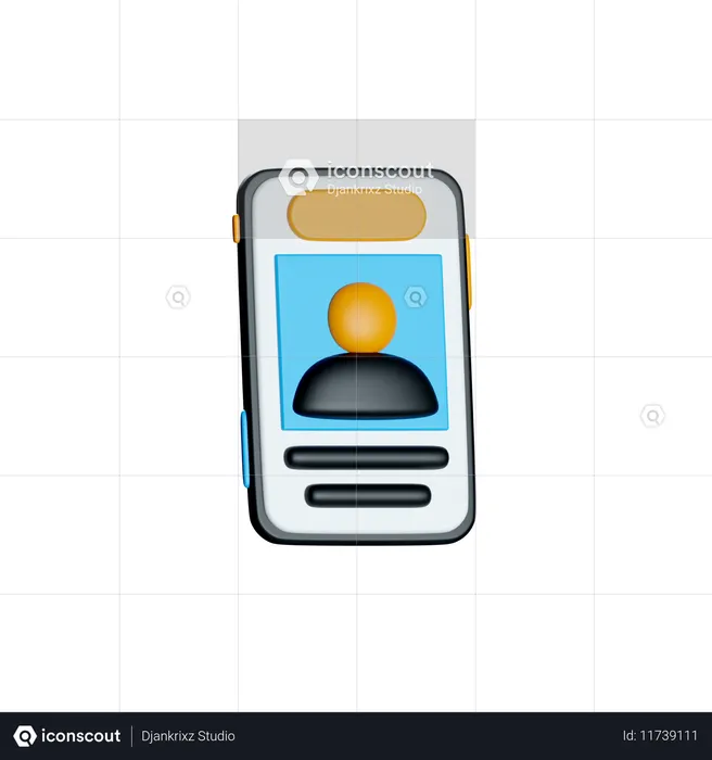 Digital Learning Platform  3D Icon