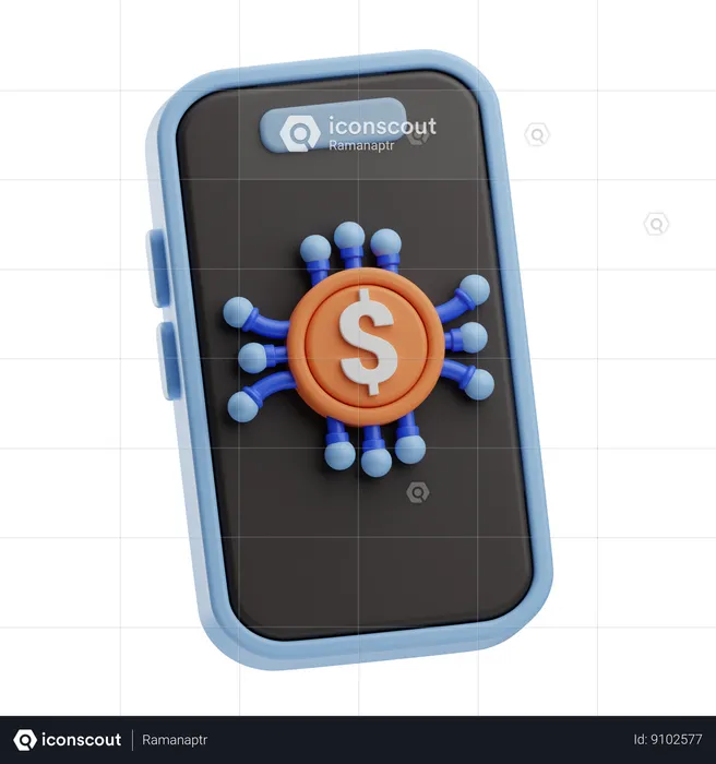 Digital Payment  3D Icon
