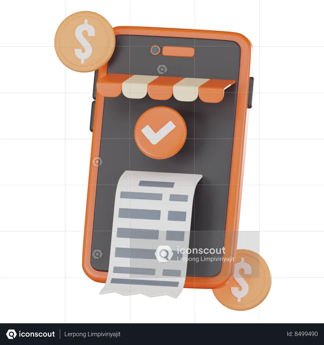 Digital Payment  3D Icon