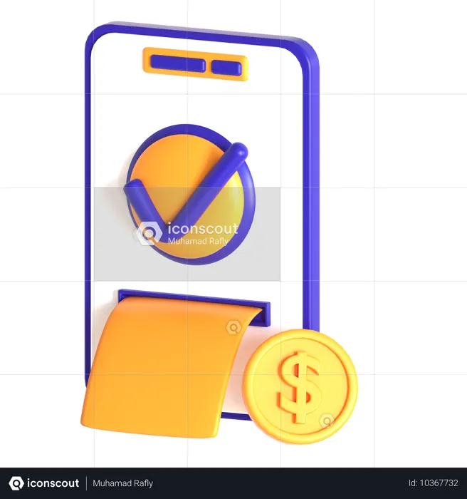 Digital Payment  3D Icon