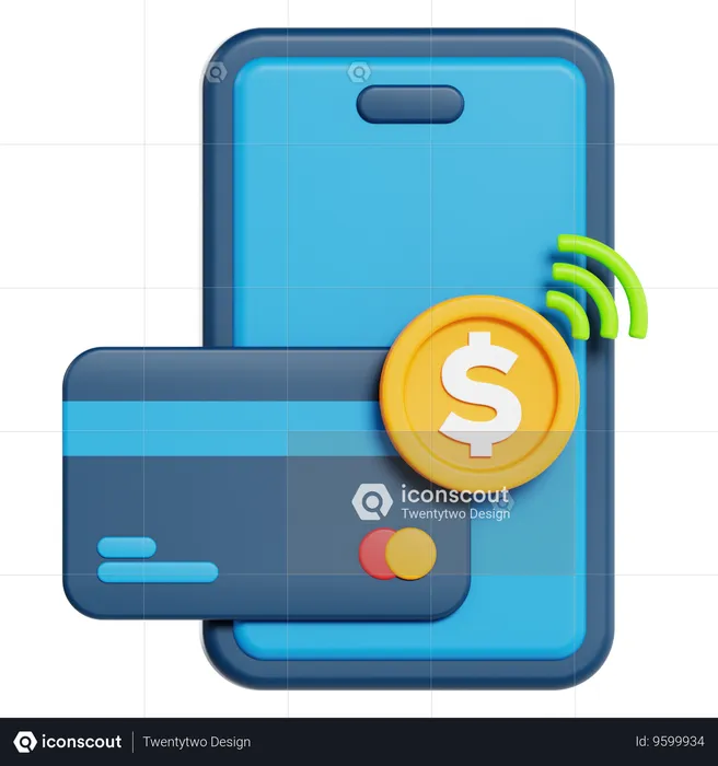 Digital Payment  3D Icon