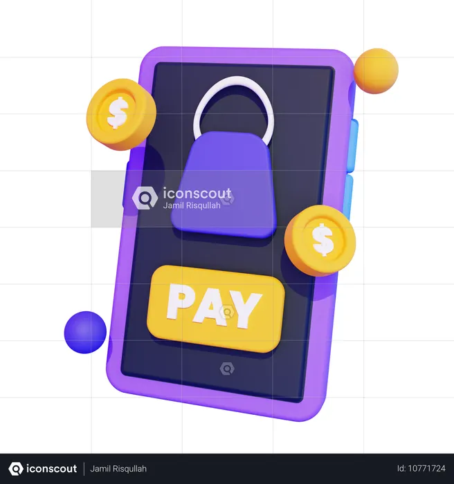 Digital Payment  3D Icon