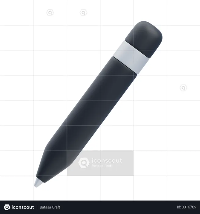 Digital Pen  3D Icon