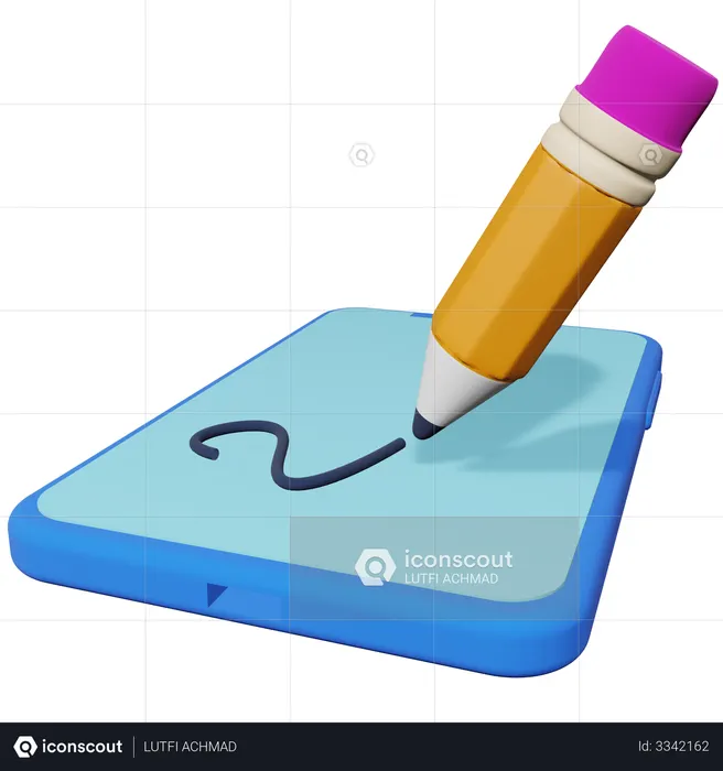 Digital Sign  3D Illustration