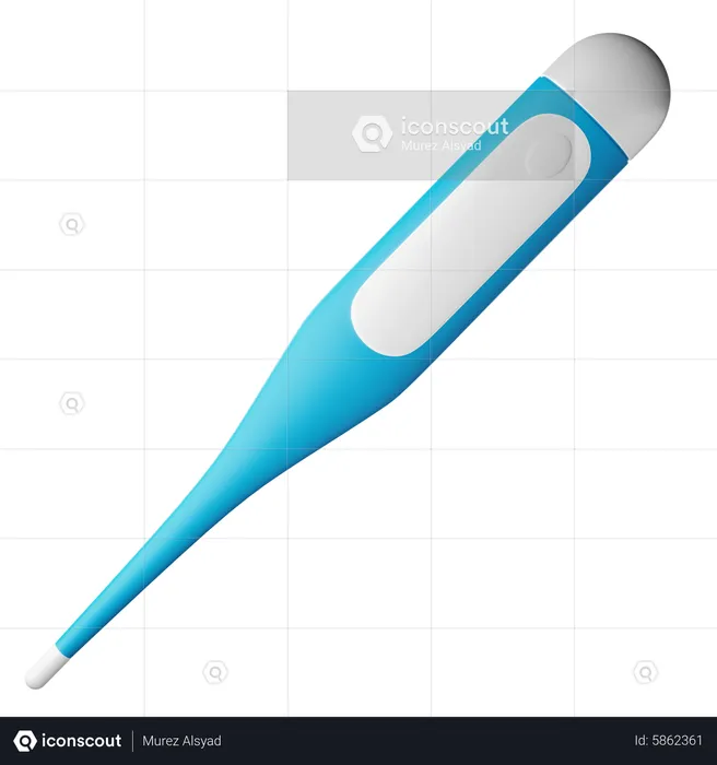 Digital thermometer  3D Icon
