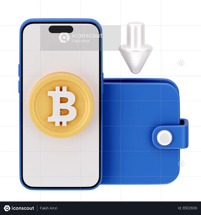 Digital Wallet  3D Icon