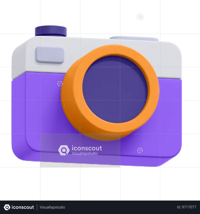 Digitalkamera  3D Icon