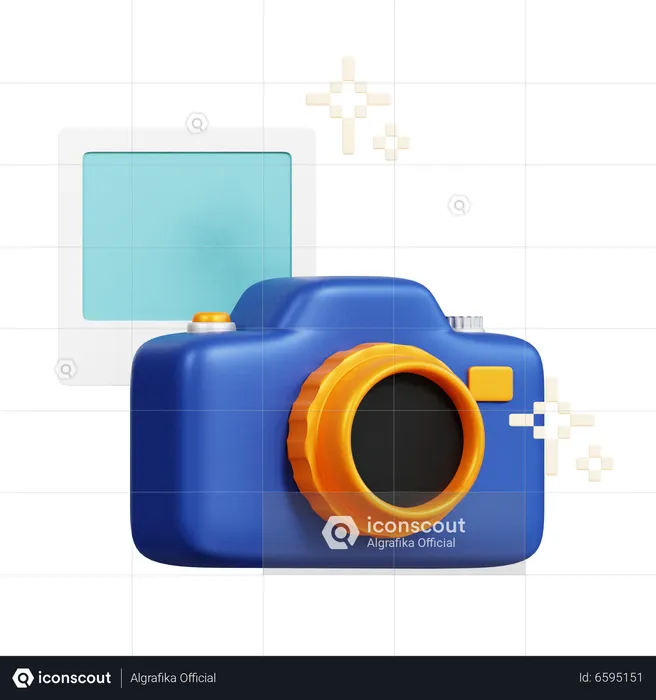 Digitalkamera  3D Icon