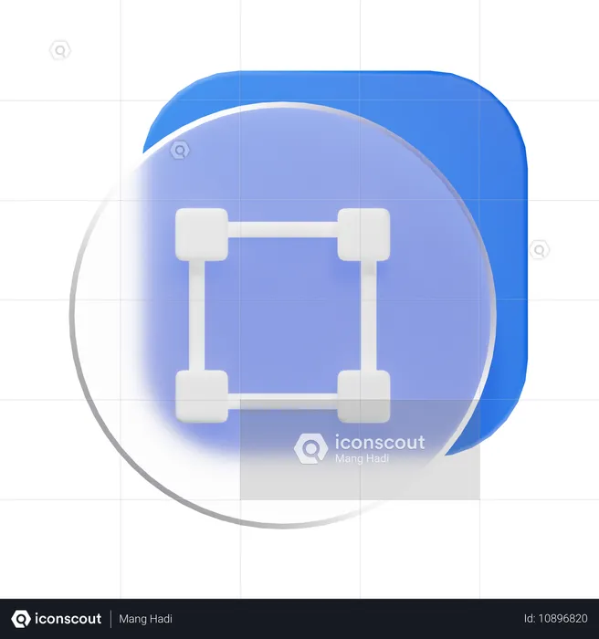 치수  3D Icon