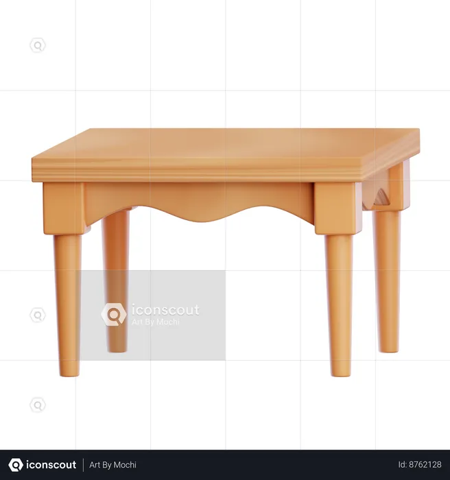 Dine Table  3D Icon