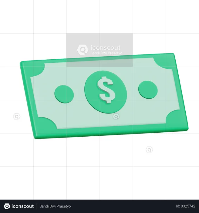 Dinero  3D Icon