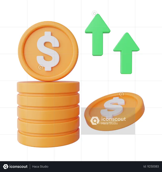 Dinero  3D Icon