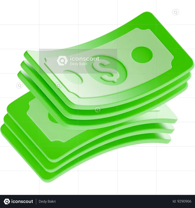 Dinero  3D Icon