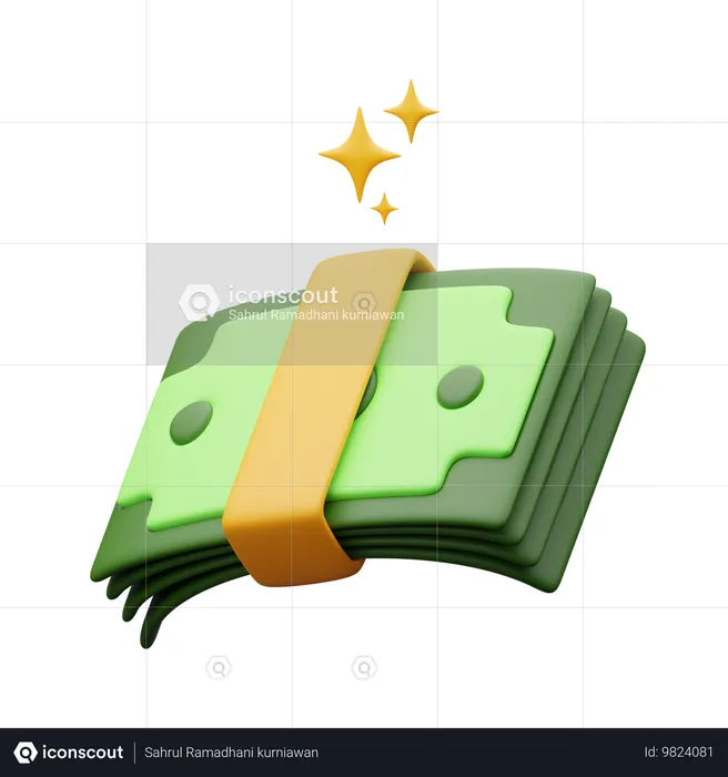 Dinero  3D Icon