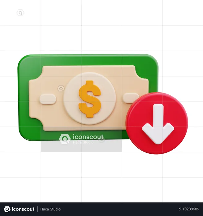 Dinero  3D Icon