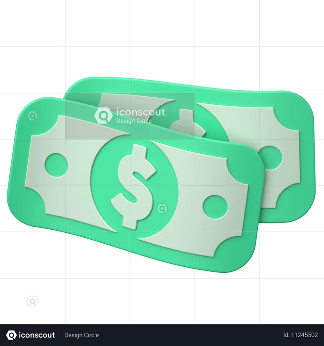 Dinero  3D Icon