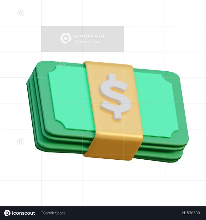 Dinero  3D Icon